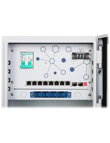 Punkt dystrybucji kamer 8 PoE + 2x SFP EXPERT-POE/OTD-8G2GSFP