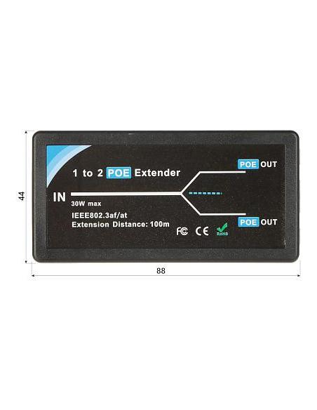 SWITCH POE / EXTENDER PFT1320 3-PORTOWY