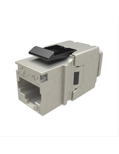 Moduł Keystone szybkozaciskowy narzędziowy SOLARIX Cat.6 STP FTP RJ45 srebrny