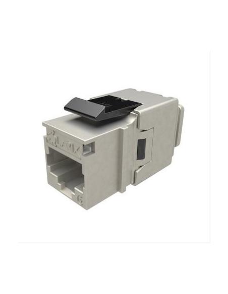 Moduł Keystone szybkozaciskowy narzędziowy SOLARIX Cat.6 STP FTP RJ45 srebrny