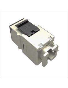 Moduł Keystone szybkozaciskowy narzędziowy SOLARIX Cat.6 STP FTP RJ45 srebrny 2