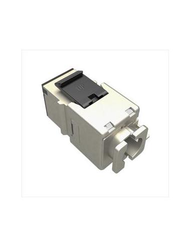 Moduł Keystone szybkozaciskowy narzędziowy SOLARIX Cat.6 STP FTP RJ45 srebrny
