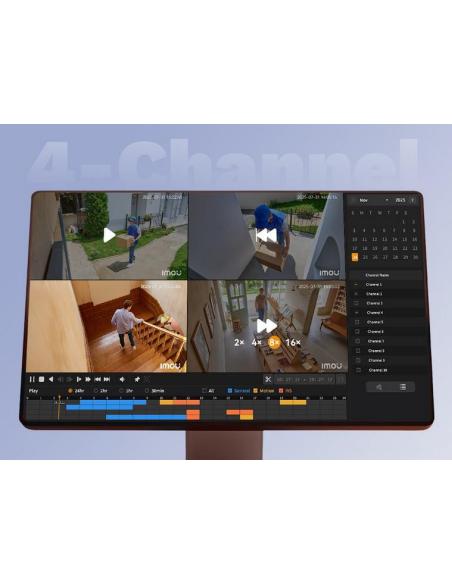 Rejestrator IP Imou NVR-N110-8A0E-P 10- kanałowy