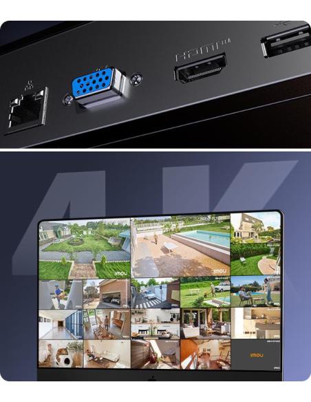 Rejestrator IP Imou NVR-N110-8A0E-P 10- kanałowy