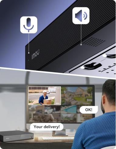 Rejestrator IP Imou NVR-N118W-8A0E-P 18- kanałowy