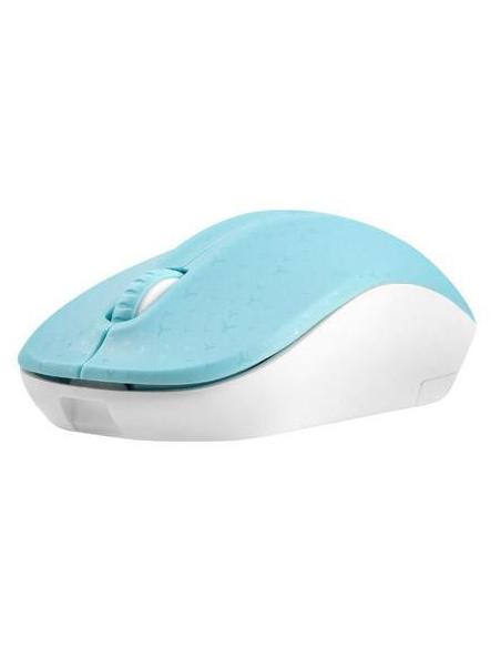 Mysz Natec Toucan 1600DPI niebiesko-biała