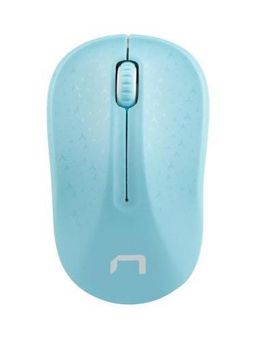 Mysz Natec Toucan 1600DPI niebiesko-biała