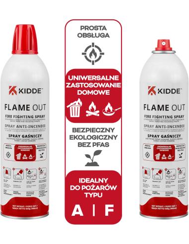 Spray gaśniczy KIDDE FlameOut 500 ml
