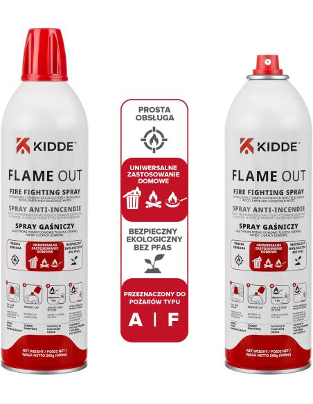 Spray gaśniczy KIDDE FlameOut 500 ml