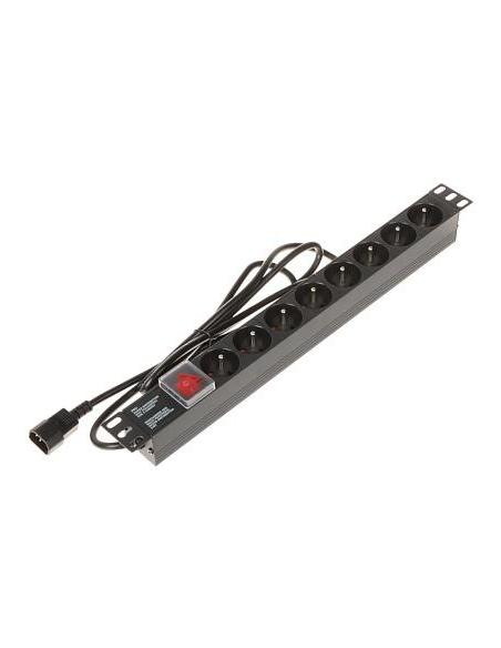 Listwa zasilająca 8 gniazd PD-8/R-IEC