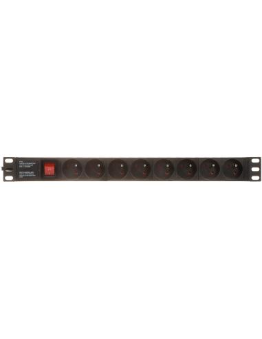 Listwa zasilająca 8 gniazd PD-8/R-IEC