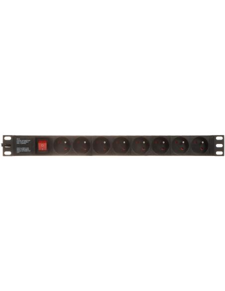 Listwa zasilająca 8 gniazd PD-8/R-IEC