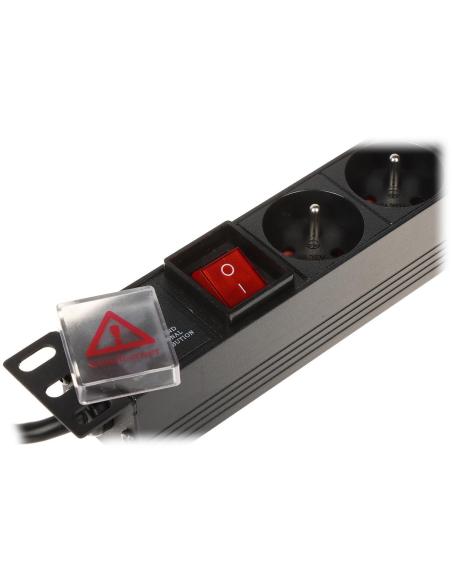 Listwa zasilająca 8 gniazd PD-8/R-IEC