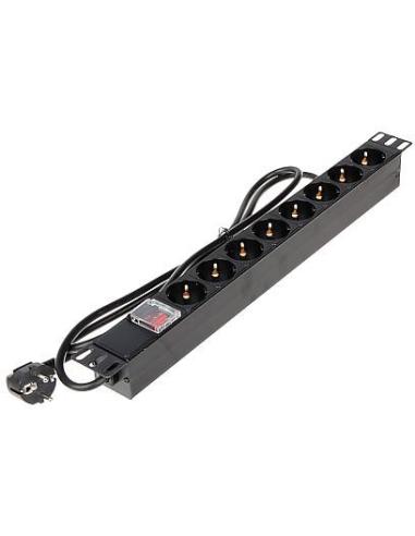 Listwa zasilająca 8 gniazd PD-8/RACK-N