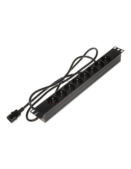 Listwa zasilająca 8 gniazd PD-8/R/IEC-N