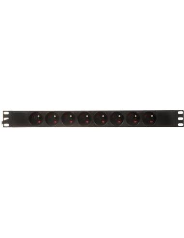 Listwa zasilająca 8 gniazd PD-8/R/IEC-N