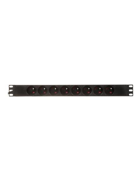 Listwa zasilająca 8 gniazd PD-8/R/IEC-N