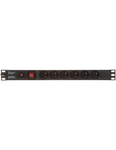Listwa zasilająca 6 gniazd PD-6/R-OP