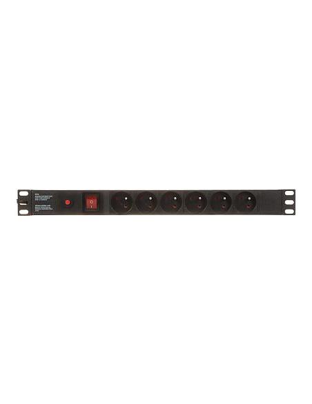 Listwa zasilająca 6 gniazd PD-6/R-OP