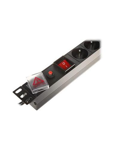 Listwa zasilająca 6 gniazd PD-6/R-OP