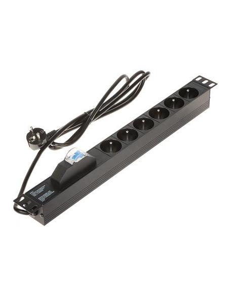Listwa zasilająca 6 gniazd PD-6/R-1P