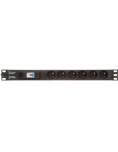 Listwa zasilająca 6 gniazd PD-6/R-1P