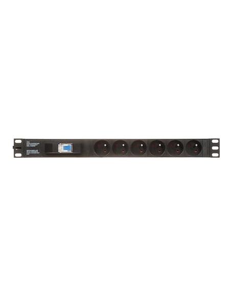 Listwa zasilająca 6 gniazd PD-6/R-1P