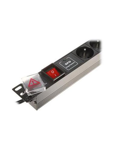 Listwa zasilająca 6 gniazd PD-6/R-SPD-1L