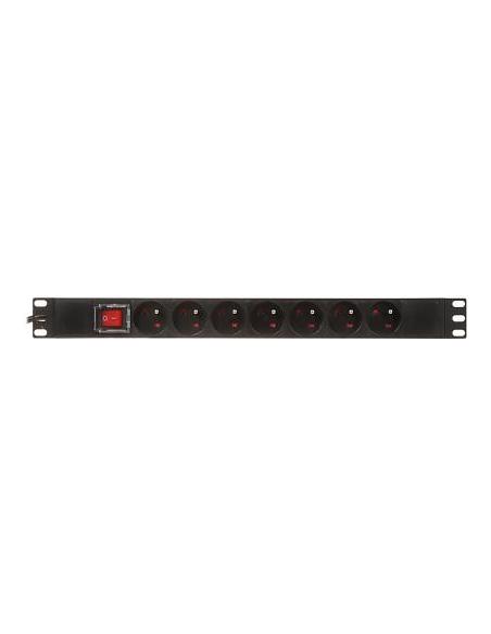 Listwa zasilająca 7 gniazd PD-7/R-N