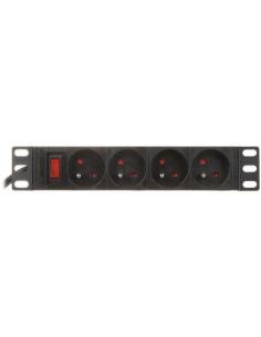 Listwa zasilająca 4 gniazda PD-4/R10 2