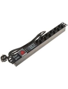 Listwa zasilająca 6 gniazd PD-6/R-SPD-3L
