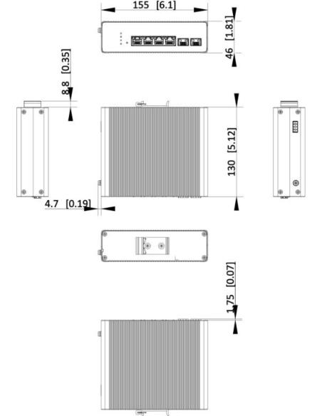 Switch Hikvision DS-3T1506HP-SI-4P2F LinkVu