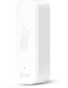 GISE Smart Czujnik temperatury i wilgotności Wi-Fi Biały | Tuya | GTHS-WF-01-W