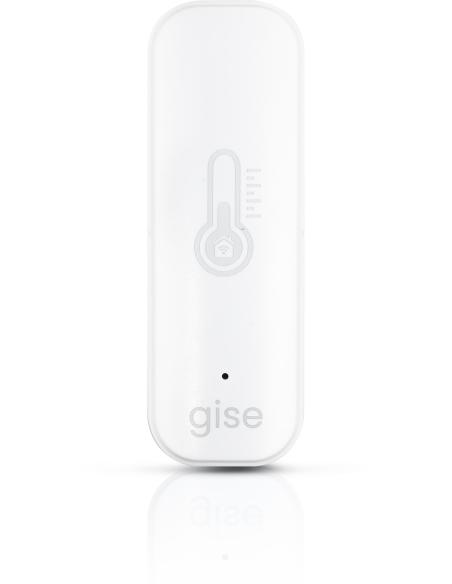 GISE Smart Czujnik temperatury i wilgotności Wi-Fi Biały | Tuya | GTHS-WF-01-W