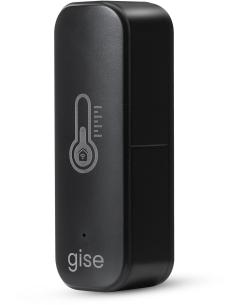 GISE Smart Czujnik temperatury i wilgotności Wi-Fi Czarny | Tuya | GTHS-WF-01-B 2