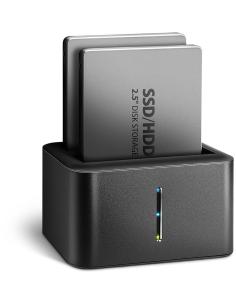 Stacja dokująca MINI AXAGON ADSA-D25 USB 3.2 Gen 1 - 2x SATA 6G 2.5" SSD/HDD CLONE