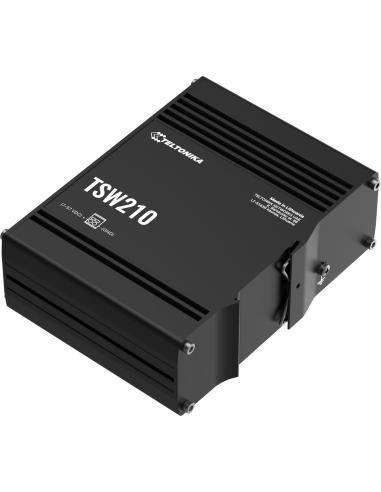 Teltonika TSW210 switch przemysłowy 8xGE 2xSFP PoE+ (TSW210000040) DIN