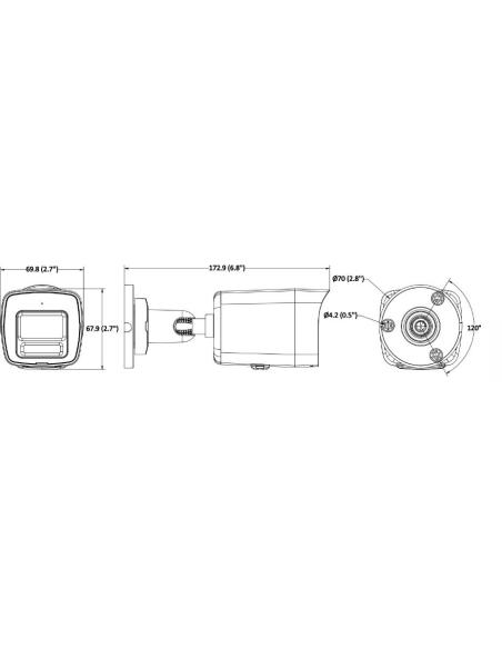 Kamera IP Hikvision DS-2CD1047G3-LIU(2.8mm)