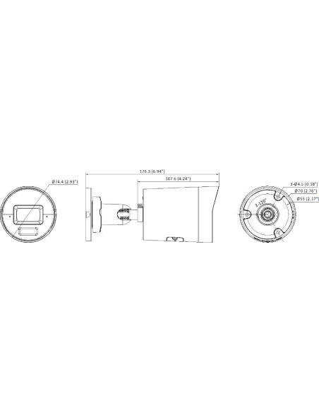 Kamera IP Hikvision 12MP DS-2CD20126G3-IUY/SL(2.8mm)(eF)
