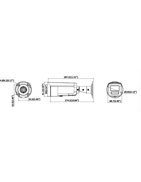 Kamera IP Hikvision 12MPx DS-2CD2T126G3-IS2UY/SL(2.8mm)(eF)