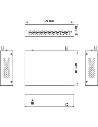 Switch Hikvision DS-XS10-P