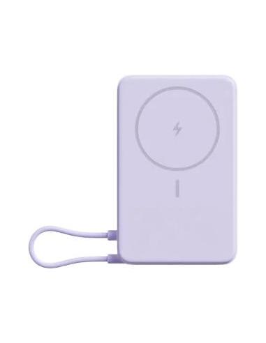 Powerbank Xiaomi Magnetic 10000mAh z podstawką fioletowy