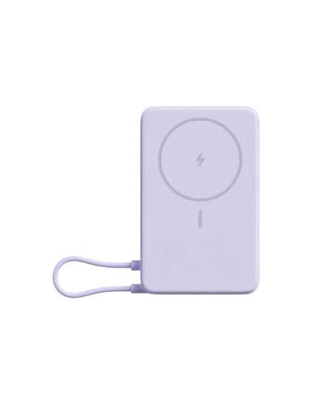 Powerbank Xiaomi Magnetic 10000mAh z podstawką fioletowy