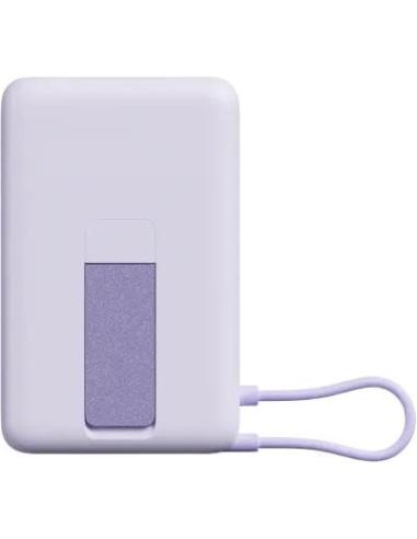 Powerbank Xiaomi Magnetic 10000mAh z podstawką fioletowy