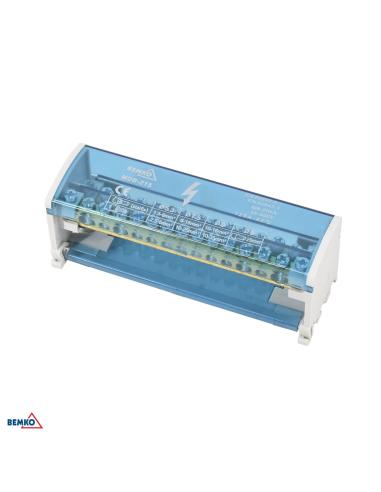 Blok rozdzielczy 30 zacisków 2x15 (11x5.3mm + 2x7.5mm + 2x9.1mm)
