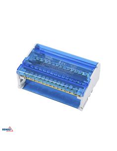 Blok rozdzielczy 60 zacisków 4x15 (11x5.3mm + 2x7.5mm + 2x9.1mm)