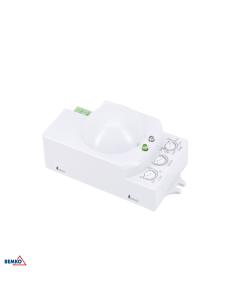 Czujnik Mikrofalowy 1200W 360* IP20 prostokątny biały