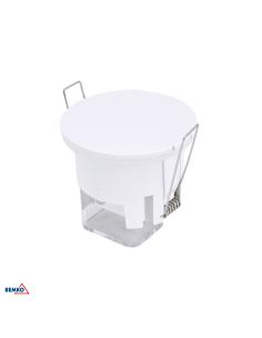 Czujnik obecności Mikrofalowy 360* IP54 podtynkowy biały