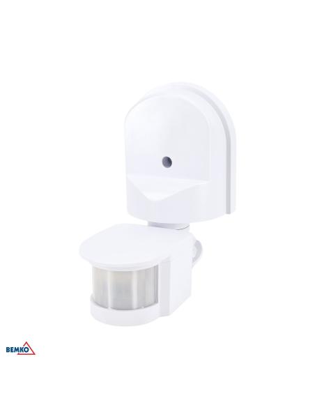 Czujnik ruchu PIR 1200W 180* biały