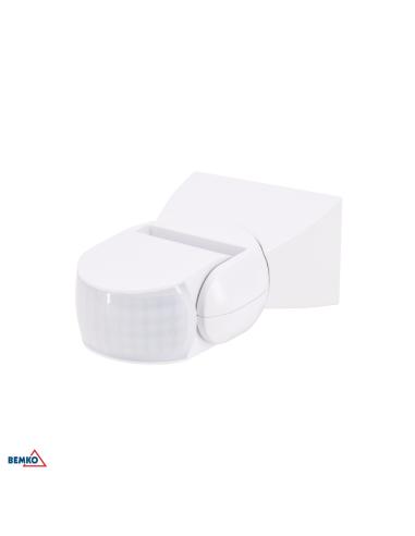 Czujnik ruchu PIR 1200W 180* IP65 biały